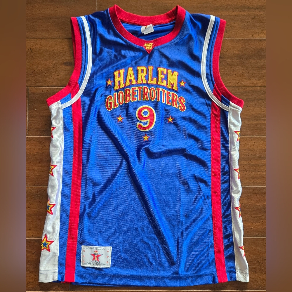 Harlem Globetrotters "9" Hot Shot Jersey